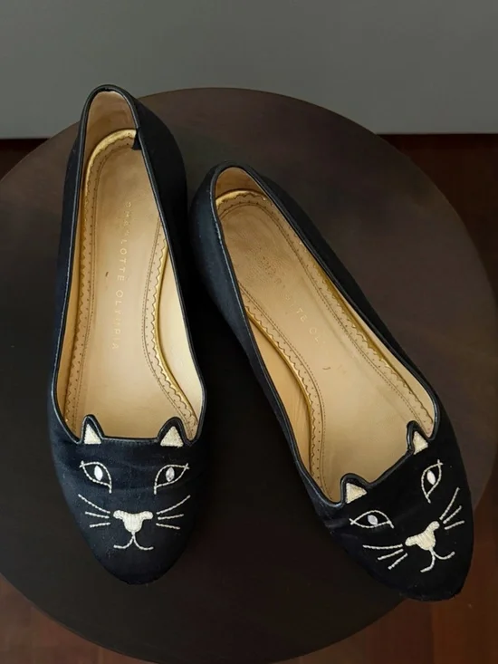 Charlotte Olympia Kitty Flats - Picture 3 of 7